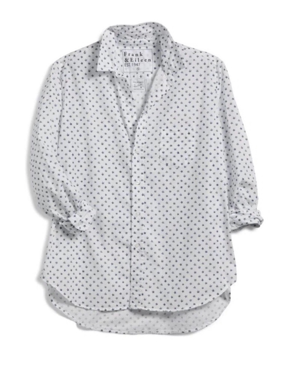 Frank & Eileen Linen Eileen Star Button Down Shirt